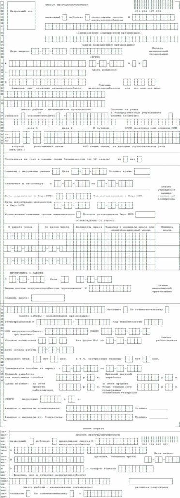 Больничный лист после медикаментозного прерывания беременности